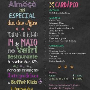 Almoo Especial Dia das Mes K Hotel